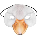 Amosfun Entennasenkostüm Cosplay Entenmaske Dekorative Entenmaske Vogelmaske Deluxe-gesichtsmaske Enten-cosplay-kostüm Lustige Overhead-maske Entenmasken-requisiten Eva Zubehör Tier