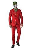 Suitmeister Herrenkostüm - 2019 The Joker DC - Tailliert Party Kostüme - Anzug - Rot, Grün, Gelb