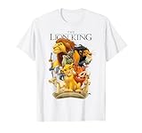Disney The Lion King Group Shot Stack Title Logo T-Shirt