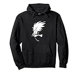 Naruto Shippuden Kakashi Kopf Mit Kapuze , Pullover Hoodie , Langarm , Schwarz