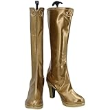 She-Ra Princess of Power Cosplay Boots High Heel Shoes Halloween Cosplay Prop Custom Made 40 FemaleSize