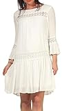 ONLY Damen Onltyra 3/4 Flare Short WVN Noos Casual Dress, Cloud Dancer, 36 EU