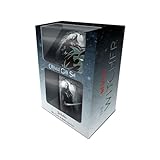 The Witcher Geschenkset mit Tasse, Untersetzer und Schlüsselanhänger (The Hunter Design) in Geschenkbox - Offizielles Merchandise, Schwarz