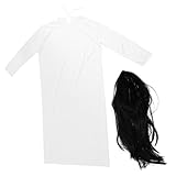 Holibanna Halloween Kleid Kostüm Geist Damen Prop Weiß Schwarz Horror Outfits Aarel Der Kleidung