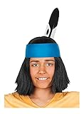 Maskworld - Yakari Kinderperücke schwarz - Indianer Perücke für Jungen - Lizenzprodukt Zeichentrickserie