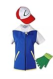 thematys 3-Teiliges Monster Trainer Kostüm - Anime Stil für Fasching, Karneval & Cosplay, Einheitsgröße für Erwachsene & Jugendliche