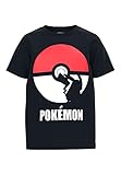 NAME IT Boy's NKMNABEL Pokemon SS TOP NOOS BFU T-Shirt, Black, 146/152