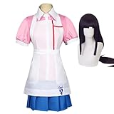 Gooyeh Yumeno Himiko/Mikan Tsumiki/Akamatsu Kaede Cosplay Kostüme Anime Cosplay Damen Uniformen Kinder/Erwachsene Cosplay Kostüme Halloween Party Cosplay Kostüme Full Set