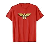 Wonder Woman Golden Logo T Shirt T-Shirt
