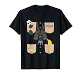 Zoo Zoowärter Tierpfleger Safari Kostüm Giraffe Tiger Löwe T-Shirt