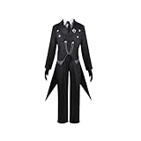 Fiamll Schwarz Butler Cosplay Anime Sebastian Michaelis Cosplay Sebastian Outfit Sebastian Uniform Halloween Karneval Kostüm XXL