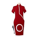 Anime Cosplay Haruno Sakura Kostüm Halloween Party Outfit Kimono Uniform für Frauen (Haruno Sakura,XL)