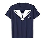 Matrose Kostüm Lustige Seemann Kostüme Damen Herren T-Shirt