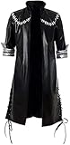 Faonny Unisex Boku No Hero Academia Dabi Cosplay Outfits Jacke Mantel für Halloween Kostüm (Large, Schwarz(Damen))