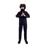 CoolChange Cosplay Kostüm von Satoru Gojo für Jujutsu Kaisen Fans | inkl. Augenbinde | Größe: L