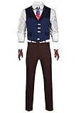 agfosa Chamber Cosplay Kostüm Agent Anzug Sentinel Outfit für Halloween