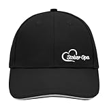 huuraa Cappy Mütze Stolzer Opa Herz Geschenk Kappe Black/Light Grey Stolzer Opa Geschenkidee