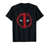 Marvel Deadpool Symbol Red Spray Paint T-Shirt T-Shirt