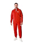 FC Bayern München | Trainingsanzug Essential | Unisex | Rot | L