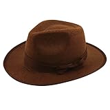 HENBRANDT Explorer Hat. Jones. Brown, Erwachsenengröße, Einheitsgröße (Mütze/Hut)