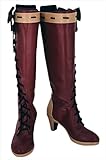 ERIMEI Manga World Cosplay Stiefel Schuhe for Violet Evergarden Violet Evergarden