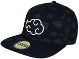 Difuzed Naruto Tonal Akatsuki Herren Hut Schwarz 100% Baumwolle, Schwarz, One Size