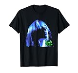 Billie Eilish Offizielles Portrait T-Shirt, Unisex Erwachsene, Fans von Billie Eilish, Halbarm, T-Shirt, Schwarz, S