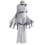 Anjinguang CODE GEASS Lelouch of the Rebellion Cosplay Kostüm,Anime CC Cosplay Jumpsuit Outfits Weiß Playsuit Leotard Bodysuit Uniform Halloween Party Fancy Derss