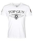 Top Gun Herren T-Shirt Tg20191004 White,XL
