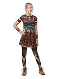 Rubie's 3000079-10000 How To Train Your Dragon Drache Verkleidung, Mädchen, Mehrfarbig, 9-10 Jahre Halloween