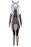 Taeyue Tano Kostüm Damen The Clone Wars Cosplay Anzüg Erwachsene Halloween Karneval Komplettset Outfits, XL