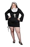 Orion Kostüme Sexy Nonnenkostüm für Damen in Übergröße Halloween