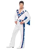 Evil Knievel Motorradstar Motorstar Original Superstar Kost�m Gr L