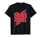 David Bowie Music Rock Distressed Rebel rebel T-Shirt