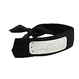 Naruto Shippuden Stirnband Anti Konoha, Für Erwachsene, ABYROL048, Schwarz