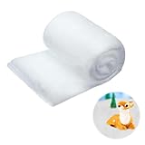 Schneematte für Weihnachtsdeko - 150*40cm Kunstschnee Deko zum Dekorieren und Basteln, Watte Deko Weihnachten Schneedecke Deko Set Künstliche Schneematte für Weihnachtsdorf Hintergrund Dekorationen