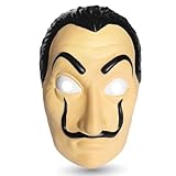 TK Gruppe Timo Klingler Haus des Geldes Maske - Einheitsgröße - Salvador Dali - Kostüm für Fasching, Karneval, Halloween
