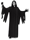 MIMIKRY 25th Anniversary Movie Edition Ghost Face Scream Lurex Kostüm mit Maske Gr. L/XL Geist Halloween Horror Film Scary Movie