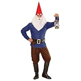 W WIDMANN MILANO Party Fashion - Kostüm Zwerg, Gnome, Wichtel, Märchen, Faschingskostüme
