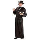 W WIDMANN MILANO Party Fashion - Kostüm Priester, Robe, Geistlicher, Pfarrer, Faschingskostüme