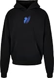 Mister Tee Unisex Le Papillon Heavy Oversize Hoody XXL Black