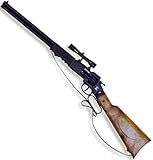 Arizona Gewehr, 8 Schuss, ca. 60cm, Spielzeuggewehr, Western, Gewehr, Flinte, Cowboy, Zielfernrohr, Zielscheibe, Cowboygewehr, Cowboyzubehör, Wilder Westen, Wild wild West,