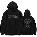 OUHZNUX Lorna Shore-Weinlese Kapuzenpullover Unisex-Band-Sweatshirt Damen-Hoodies - Sondersymbol-Hoodie-Pullover-Sweatshirt Xs-4Xl