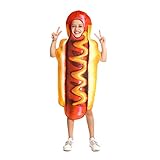 SEA HARE Unisex Hot Dog Kostüm für Kinder(One Size)