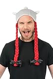 Chaks Obelix Helm für Erwachsene – Asterix und Obelix – Orange – Einheitsgröße