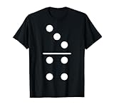 Fasching & Karneval - 3/4 Domino Stein Kostüm T-Shirt