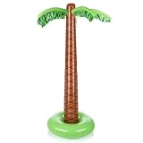 FunX Aufblasbare Palme - Sommer Party Zubehör für Beach-Partys, Strand, Kostüme und mehr - 180 cm