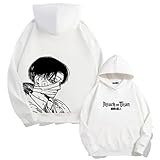 Attack On Titan Hoodie Schattenmonarch Levi Ackerman Hoodie Attack On Titan T-Shirts Pullover Levi Ackerman Casual Hooded Tops