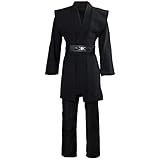 Bichingda Herren-Tunika, Ritterkostüm, Kapuzenrobe, Uniform, Cosplay, Komplettes Halloweenkostüm-Set