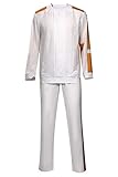 Fuman Gefängnis Uniform Gefangener Kostüm Cassian Andor Cosplay Kostüm Herren Gefängnisanzüge Jacke Hose Anzug